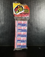5 Pack Vintage Kilgore Bang Cap Box With 5 Rolls 250 1250 Shots