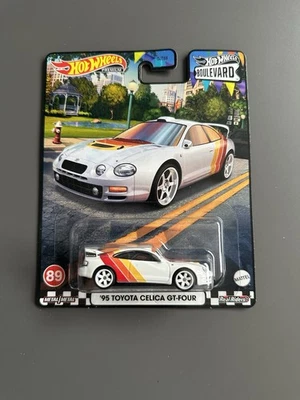 Hot Wheels Premium Boulevard 95 Toyota Celica Gt-Four 89 Real Rider - Bild 1 von 2