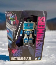 Transformers Laserbeak Ravage Soundwave 3 Pack Shattered Glass Figure Hasbro New