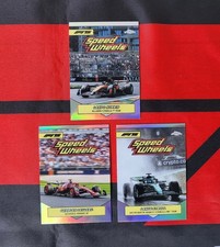 Topps F1 Chrome 2025 Speed Wheels - Norris, Leclerc, Stroll - insgesamt 3 Karten