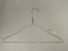 50 Sturdy 11 Gauge 16" Metal Wire Clothes Jackets Hangers Adult Heavy Silver/Brz