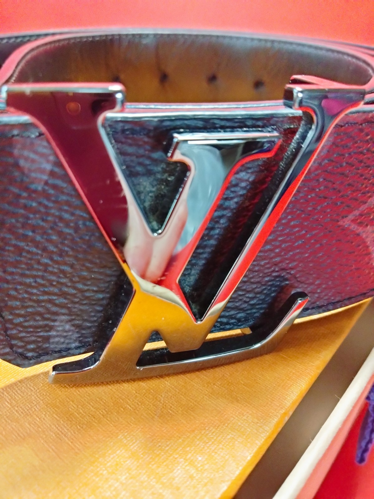 Louis Vuitton Eclipse Monogram Reversable Belt Ru… - image 8