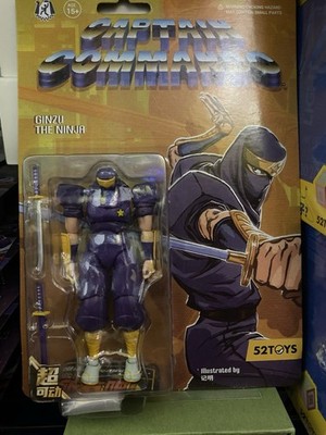 Captain Commando Ginzu the Ninja Full-Action Figure 52 Toys CAPCOM GAME