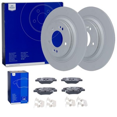 ATE BREMSSCHEIBEN 300mm + BELÄGE HINTEN passend für HYUNDAI KONA EV