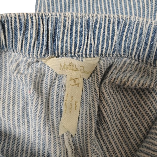 Matilda Jane Girls Lets Go Together Yeah Yeah Yeah Pants Size 6 Ruffle Striped - Picture 5 of 9