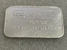 Very Rare! Engelhard Colonial 1 Troy Oz .999 Fine Silver Bar- Mintage Under 1000