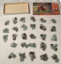 Schmidt Spiel Disney Puzzle Safari Waipiti - Hirsch 280Teile vollständig 36x49cm