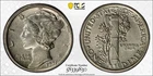 1921 D 10C Mercury Silver Dime - PCGS AU 50 - Key Date