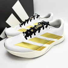 ADIDAS Adizero Evo SL WOVEN M White Matte Gold JQ4441 Men's sz 8-13