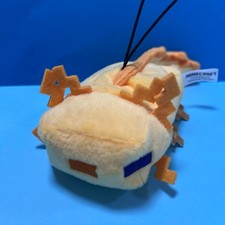 Minecraft axolotl plush toy minecraft yellow yellow