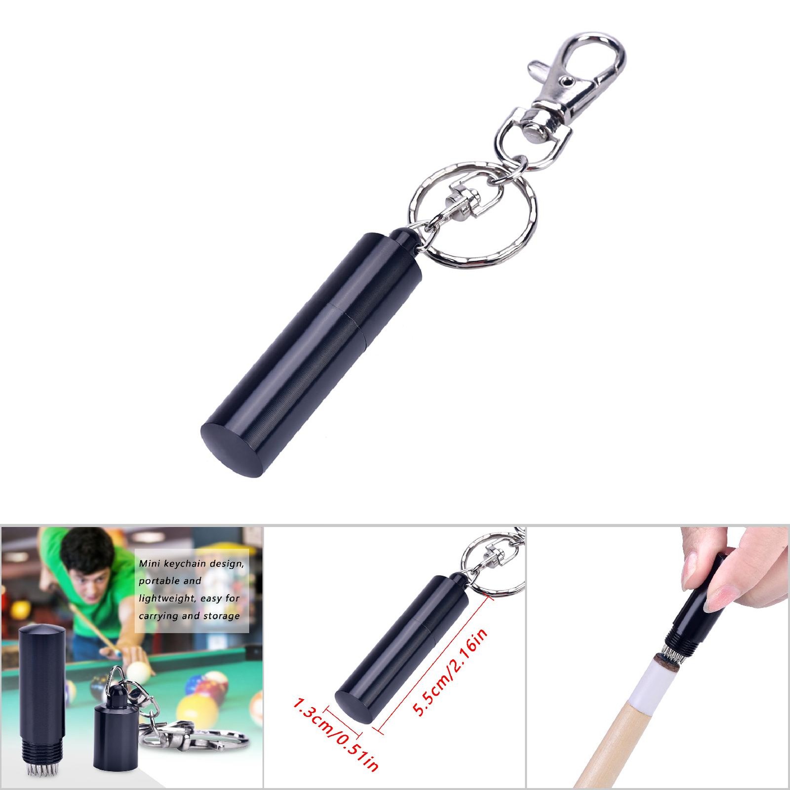 Billiard Tip Shaper Mini Durable Tool For Cue Maintenance