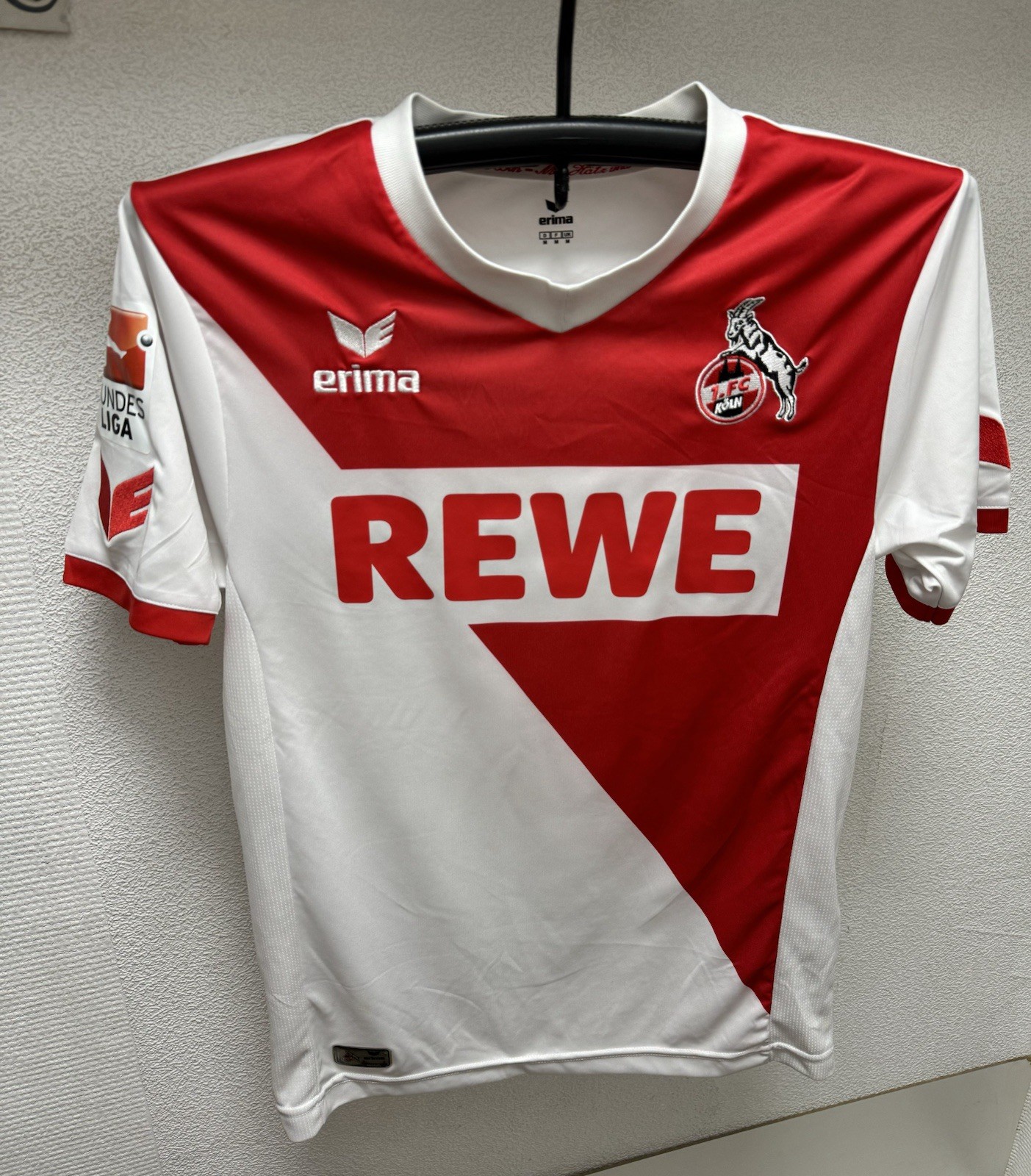 FC Koln Erima Soccer Jersey Germany Men M Football Shirt