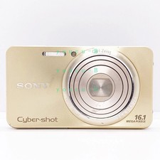 SONY Cyber-shot DSC-W570 16.1MP 5x Optical Zoom Digital Camera - Gold
