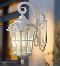Emliviar Outdoor Wall Lantern Light 17.5  Whi...