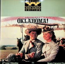 Oklahoma LaserDisc 1955 Musical Wide Screen Edition CBS FOX