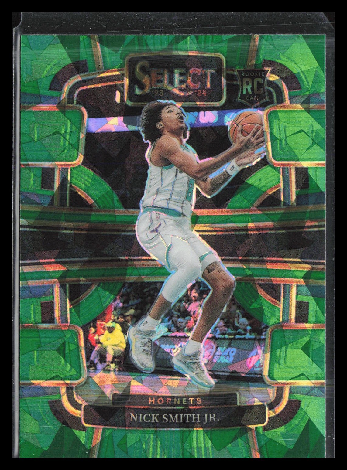 Nick Smith Jr. 2023-24 Panini Select #89 Green Ice Prizms