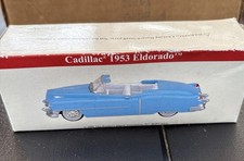 Cadillac 1953 El Dorado Blue Die Cast Car Model GM Official Licensed Product