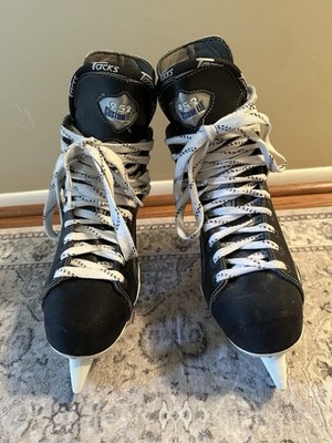 CCM 952 Custom Fit Tacks Hockey Skates Senior SZ 10.5 Pro Steel Prolite 3 Canada