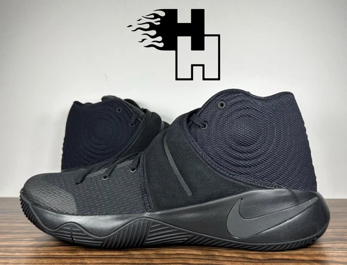 Nike Kyrie 2 Triple Black Blackout Size 12 NEW