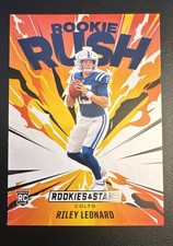 2025 Panini Rookies & Stars - Rookie Rush Riley Leonard #16 (RC)