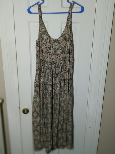Komil Honolulu Hawaii Vintage 80’s Rayon Floral Cottagecore Sundress Sz M P B7 - Picture 7 of 10