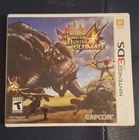 Capcom Monster Hunter 4 Ultimate Nintendo 3DS RPG T NTSC-U/C Manual