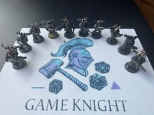 Vtg GW Warhammer 40k Chaos Space Marines CSM x10 Squad Unit Legionnaires Lot A