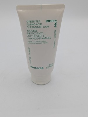 innisfree Green Tea Amino Acid Cleansing Foam, Sulfate Free, 5.07 oz