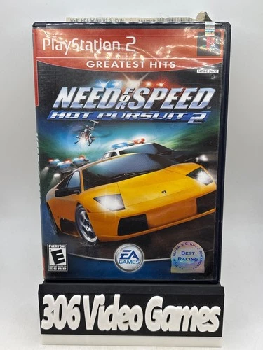 Need For Speed Hot Pursuit 2 Greatest Hits Sony PlayStation 2 PS2 Game CIB