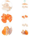 Shell Wind Chime Painted Pendant Hanging Chimes Bell Sea Seashell
