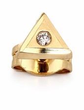 Herrenohrring Gold 585 Brillant 0.01 ct. Stecker Ohrstecker Ohrring f&uuml;r Herren
