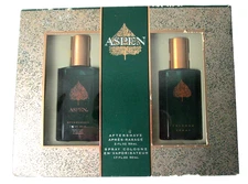 Vintage Mens Aspen Aftershave And Cologne Spray Gift Set by Coty USA