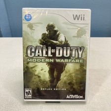 Call of Duty Modern Warfare Reflex Edition (Nintendo Wii 2009) CIB - New, Sealed
