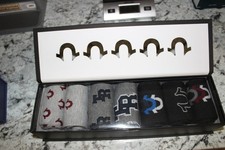 True Religion 7-Pack Men's Crew Socks Size 10-13 Shoe Size 8 - 12.5 New Gift Box