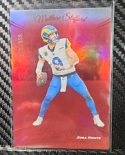 2024 Panini Prestige - Matthew Stafford #173 Xtra Points Premium Red /399
