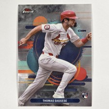2025 Topps Finest - Uncommon Thomas Saggese #102 (RC)
