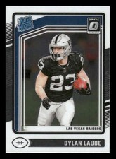 2024 Donruss Optic #230 Dylan Laube RC Rookie Las Vegas Raiders