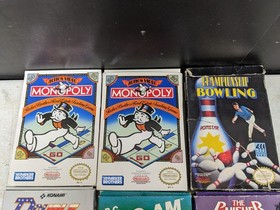 Lot of Various Empty NES Game Boxes