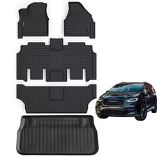 LJWAITO Floor Mats 17-24 Chrysler Pacifica Gas Touring All Weather Cargo Liner
