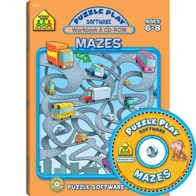 Mazes: Puzzle Play Software, Ages 6-8