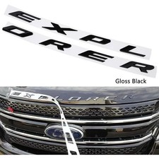 Gloss Black Decorative Emblem Badge Fits 20112017 Mid-size Explorer