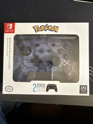 NEW Pokémon Enhanced Wired Controller Nintendo Switch Mewtwo PowerA 