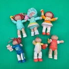 Vintage Lot of 6 1984 Cabbage Patch Kids Mini PVC Figurines