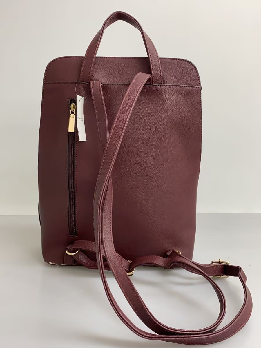 MACARONIC STYLE Backpack Leather BRD Plain - image 3
