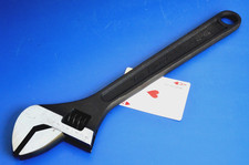 Blue Point 15 Long Black Oxide Adjustable Wrench 1-34 Jaw Capacity Gaj15a New
