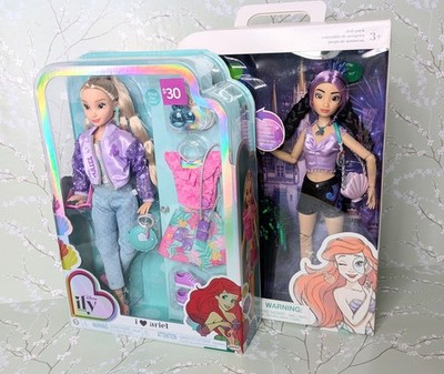 New ILY 4 Ever Set Of 2 Ariel Themed Dolls In Box