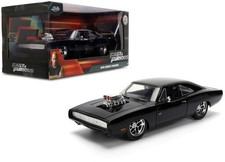 Jada Toys - 1:24 Fast  Furious 7 - Dom's Dodge Charger New Toy Figure, Coll