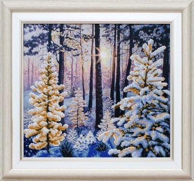 VDV Winter Dawn Bead Embroidery Kit