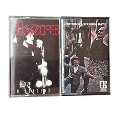 The Doors Cassette tape Bundle Live In concert Strange Days Love me 2 times