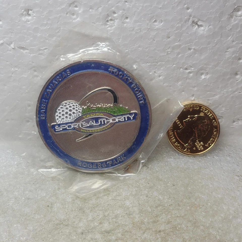 Ficha de golf Sports Authority Tampa Rocky Point Babe Zaharias Rogers Park rara Foto 2 de 3